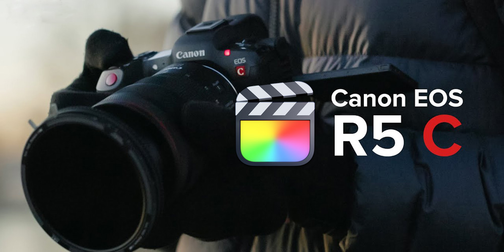 Canon EOS R5 C FCP X - Edit MXF, MP4 and RAW files in Final Cut Pro X